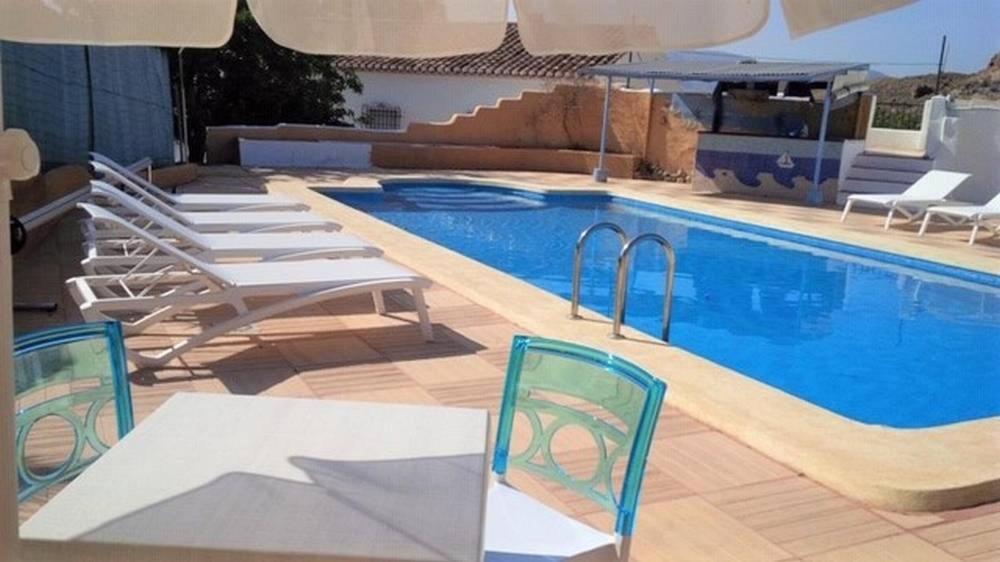 Mojacar Farmhouse Apartments With Pool Los Gallardos Exterior photo