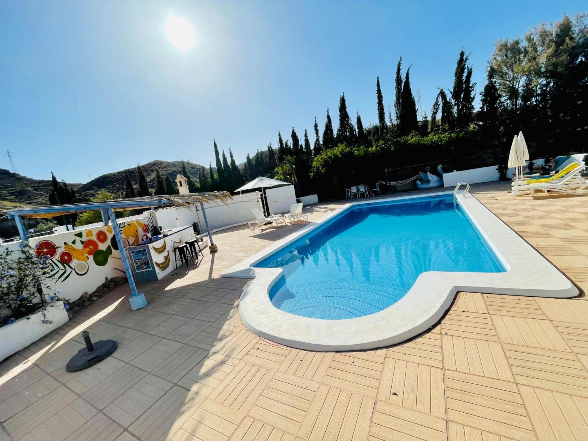 Mojacar Farmhouse Apartments With Pool Los Gallardos Exterior photo